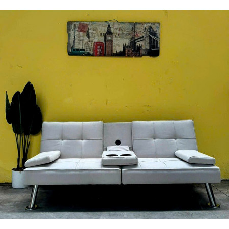 Rosevera : Ghế Sofa Ngã Thành Giường + Tích Hợp Ổ Điện , USB